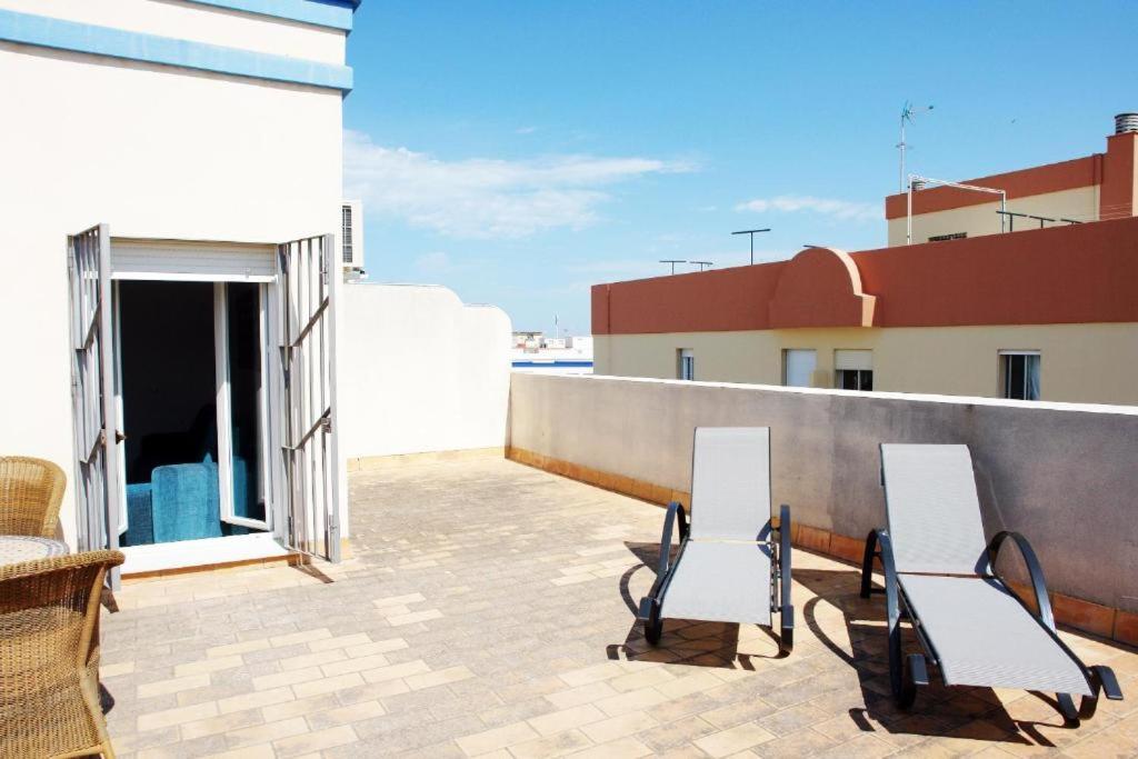 Apartamentos Costa De La Luz Playa Rota Eksteriør bilde